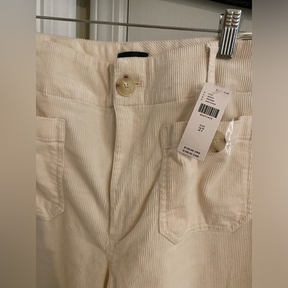 The Colette Cropped Wide-Leg Pants by Maeve: Corduroy Edition - Picture 6 of 7